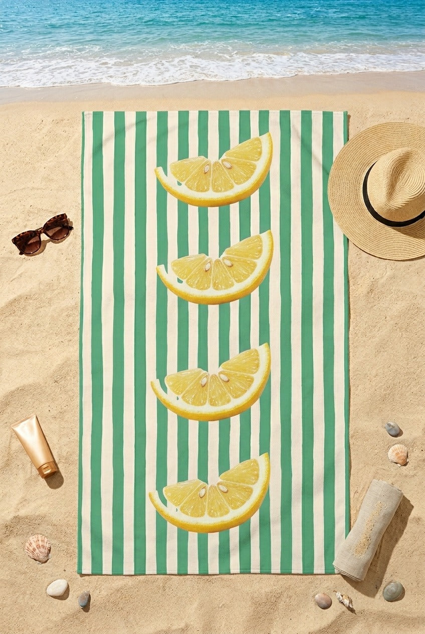 Lemon | Mıknatıslı Plaj Havlusu
