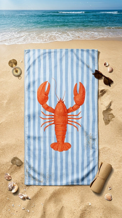 Lobster | Mıknatıslı Plaj Havlusu