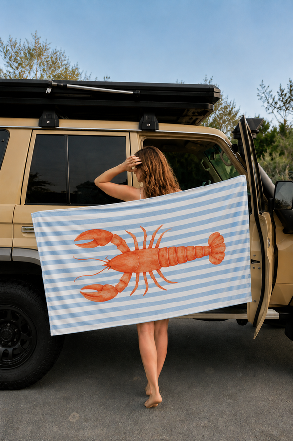 Lobster | Mıknatıslı Plaj Havlusu